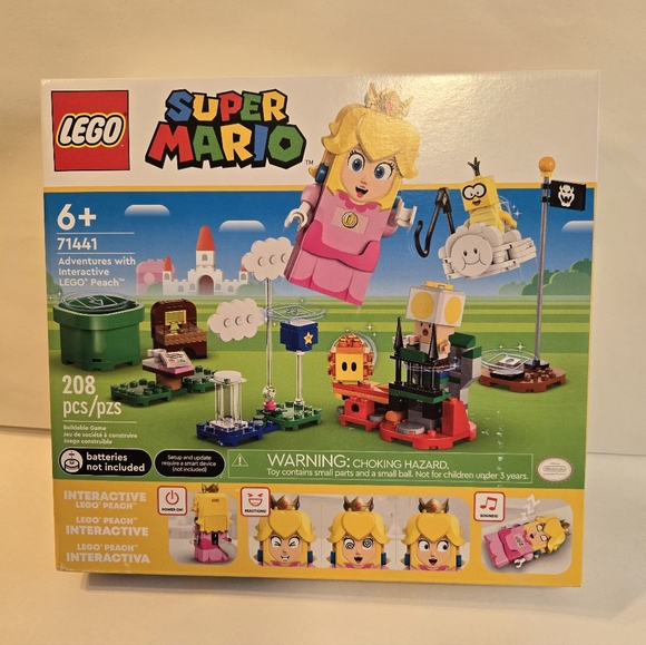 Super Mario - Adventures with Interactive Peach Set 71441 - BRAND NEW